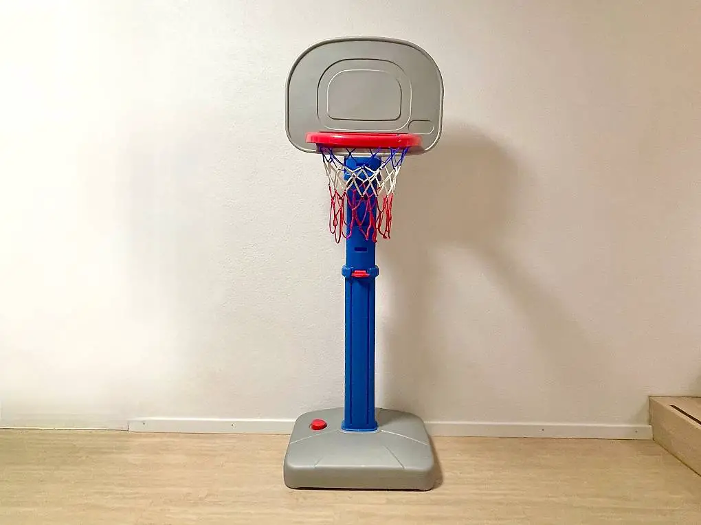Basketballkorb-Set Höhenverstellbar Höhe 95 cm bis 143 cm