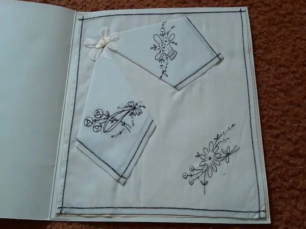  altes Taschentuch MADE IN SWITZERLAND 4