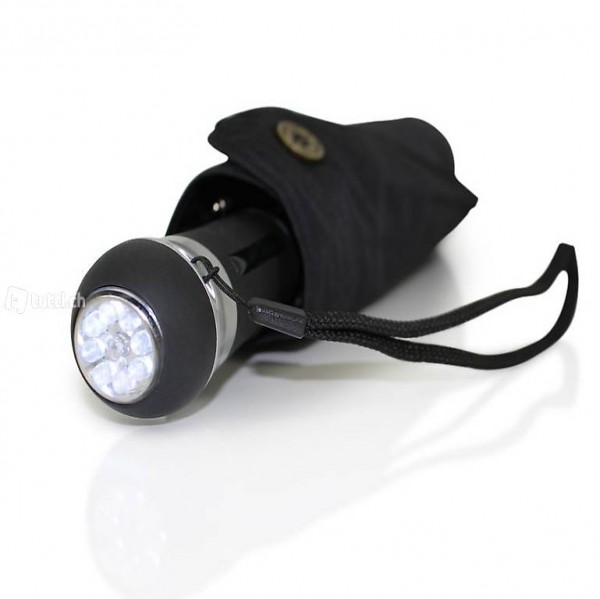  Schnarwiler Mini Regenschirm mit LED Lampe