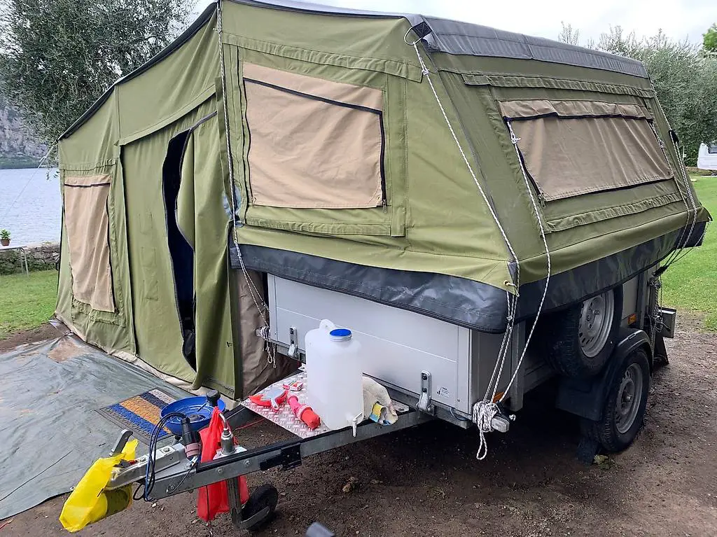 Zeltklappanhänger, Zeltanhänger, Klappanhänger, Gordigear