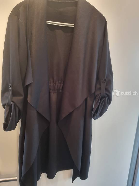 Neuer, schwarzer Damen Blazer-Jacke, Einheitsgrösse