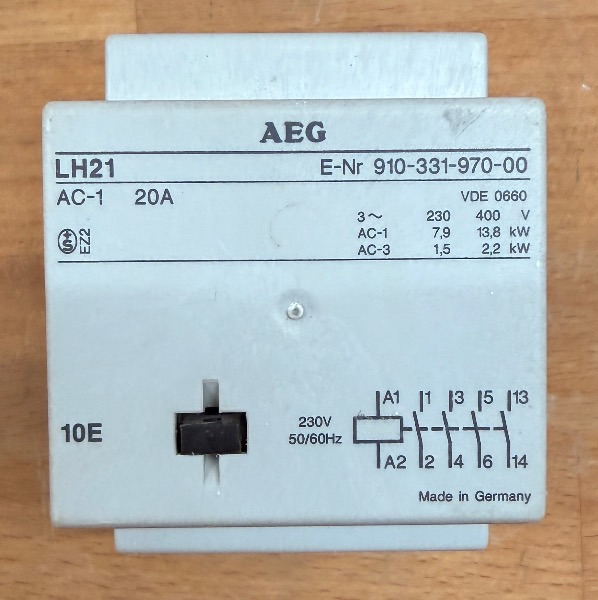 AEG LH21 Schütz 4 Schliesser