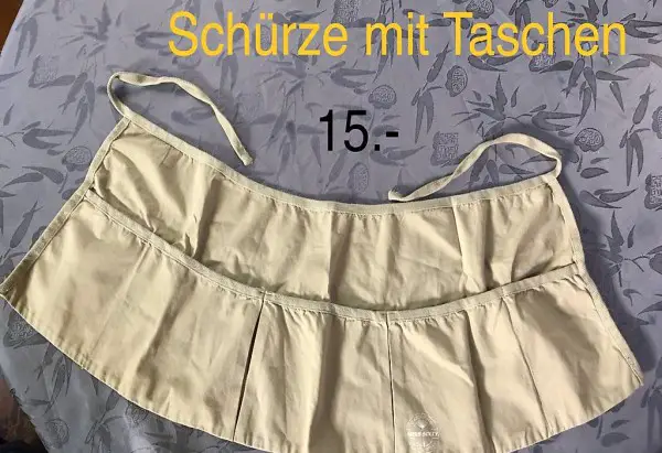 Neue Schürze mit praktischen Taschen,Coiffeuse,Garten usw.