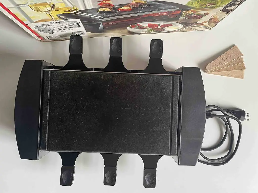 Raclett - Raclettegrill - Der Gourmet-Stein - 6 Personen