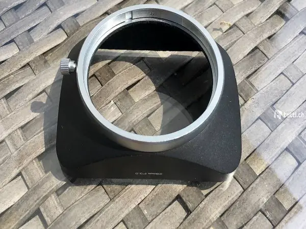 Konica paraluce in metallo Sonnenblende Hexanon 28mm