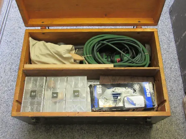 Militär Armee Sattler Material-Kiste und Werkzeug-Kiste