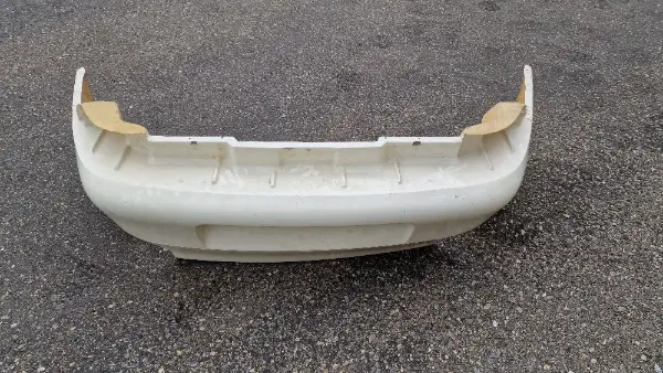 Porsche 911, vermutlich 993 GT2, Heckstange Leichtbau