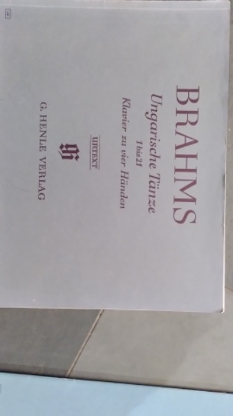 Brahms Ungarische Tänze