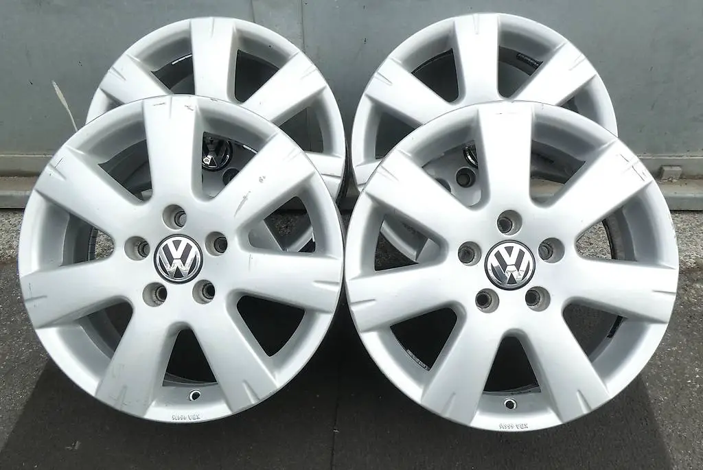 4 Original 16" VW Golf V / Touran I Alufelgen