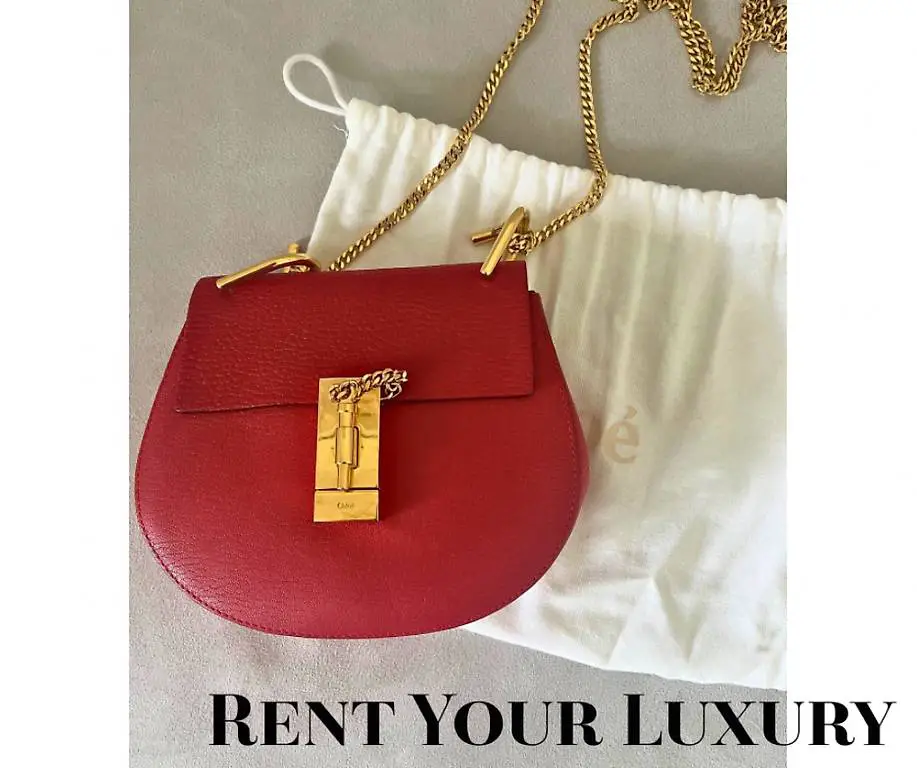 CHLOÉ Drew Small Shoulder Bag Corall