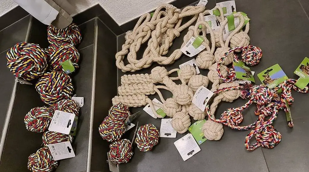 Set Hundespielzeug apportieren Neuware