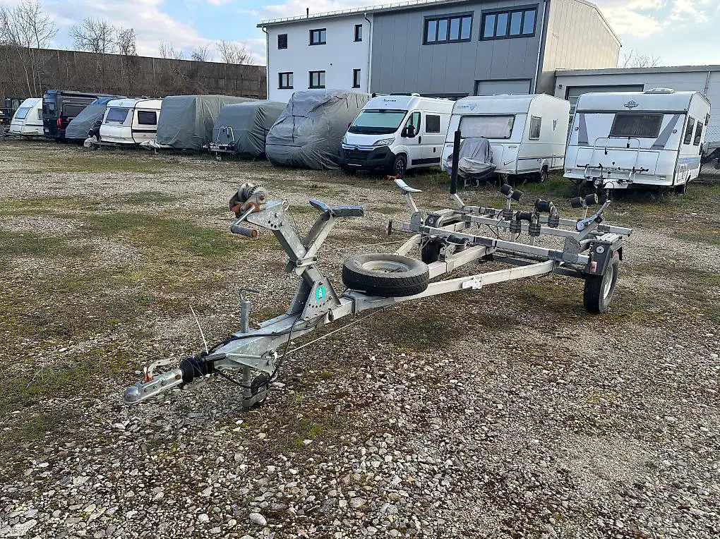Boot Anhänger Trailer Alu Kipper