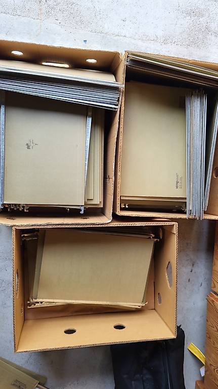 Viele Hängeregistermappen, guter Zustand