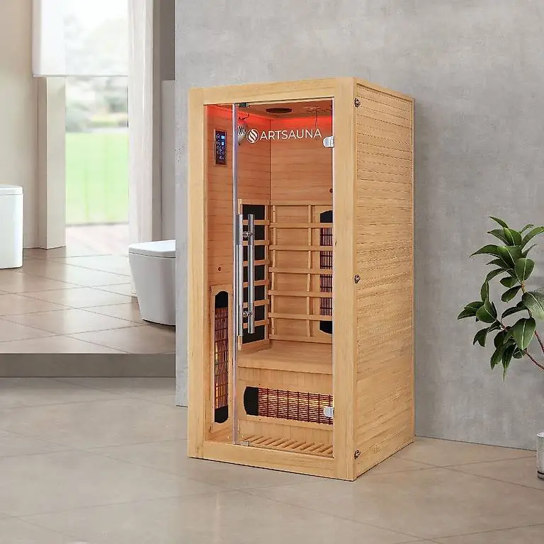 Infrarotkabine MAILAND90 mit Dual Technologie Sauna