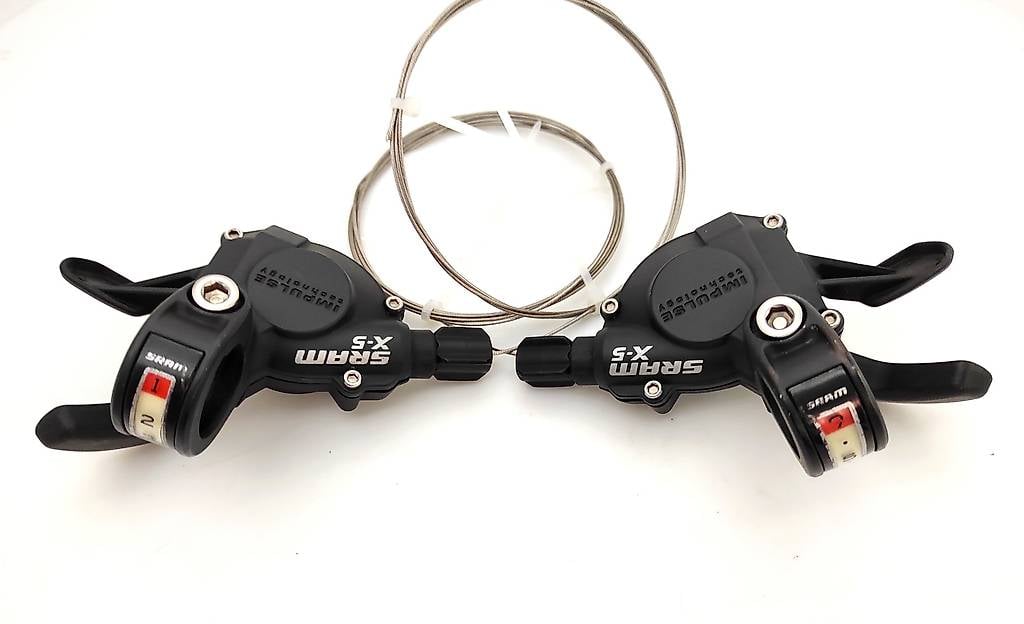 Sram X-5 Schalthebel Set 3x9s / Trigger Shifter Mountainbike