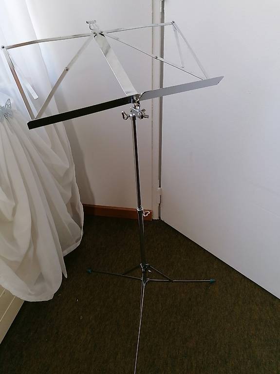 Notenständer Metall, zusammenfaltbar