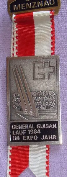 Medaille General Guisan Lauf 1964