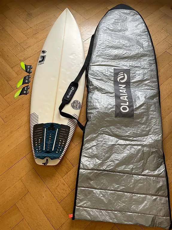 Surfboard G-Force 5.8, 28 L (inkl. Fins, Bag, Pad)