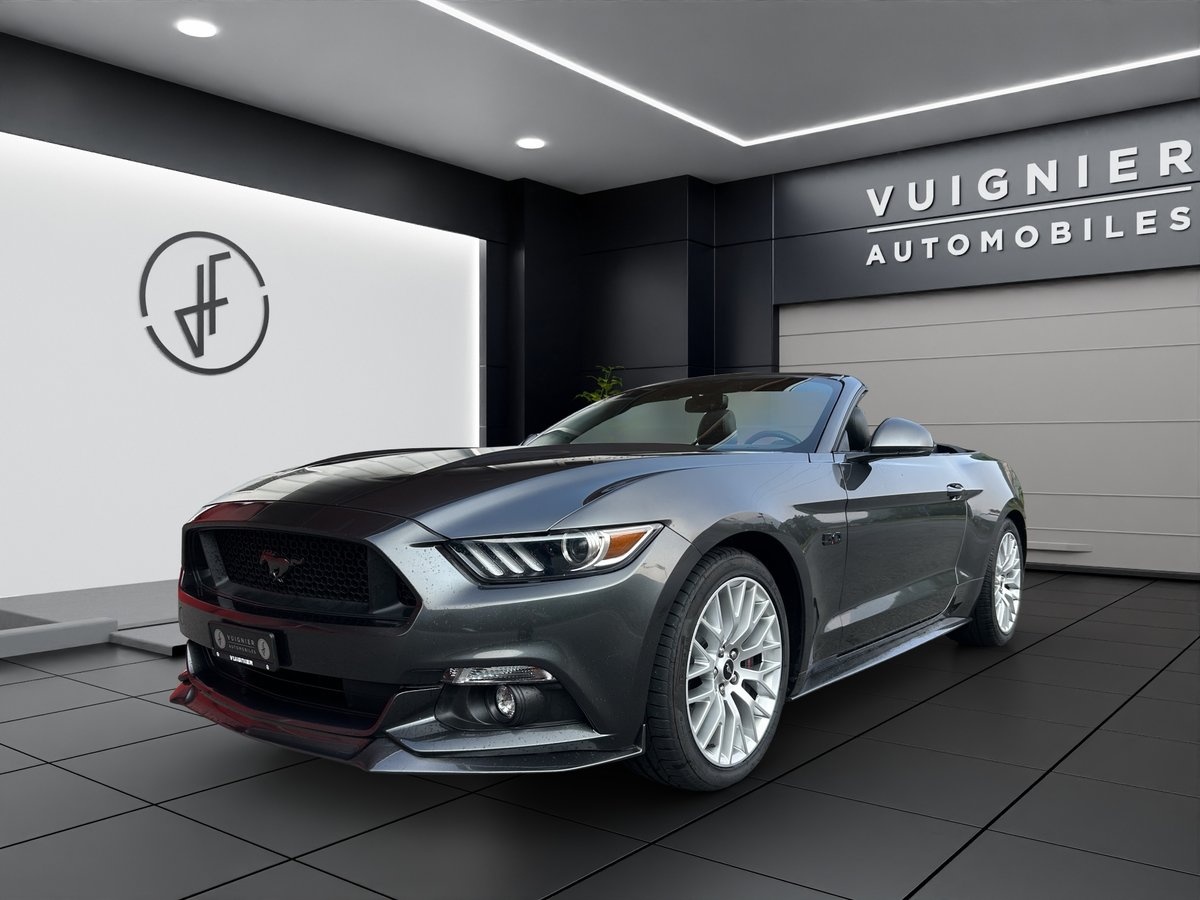 FORD Mustang Convertible 5.0 V8 GT Black Shad Ed. Automat