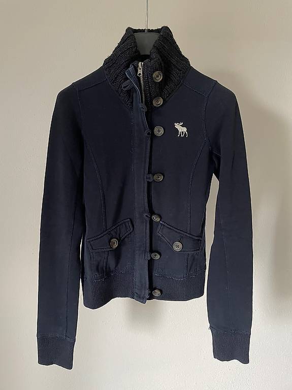 Sweatjacke von Abercrombie & Fitch - Grösse S - blau