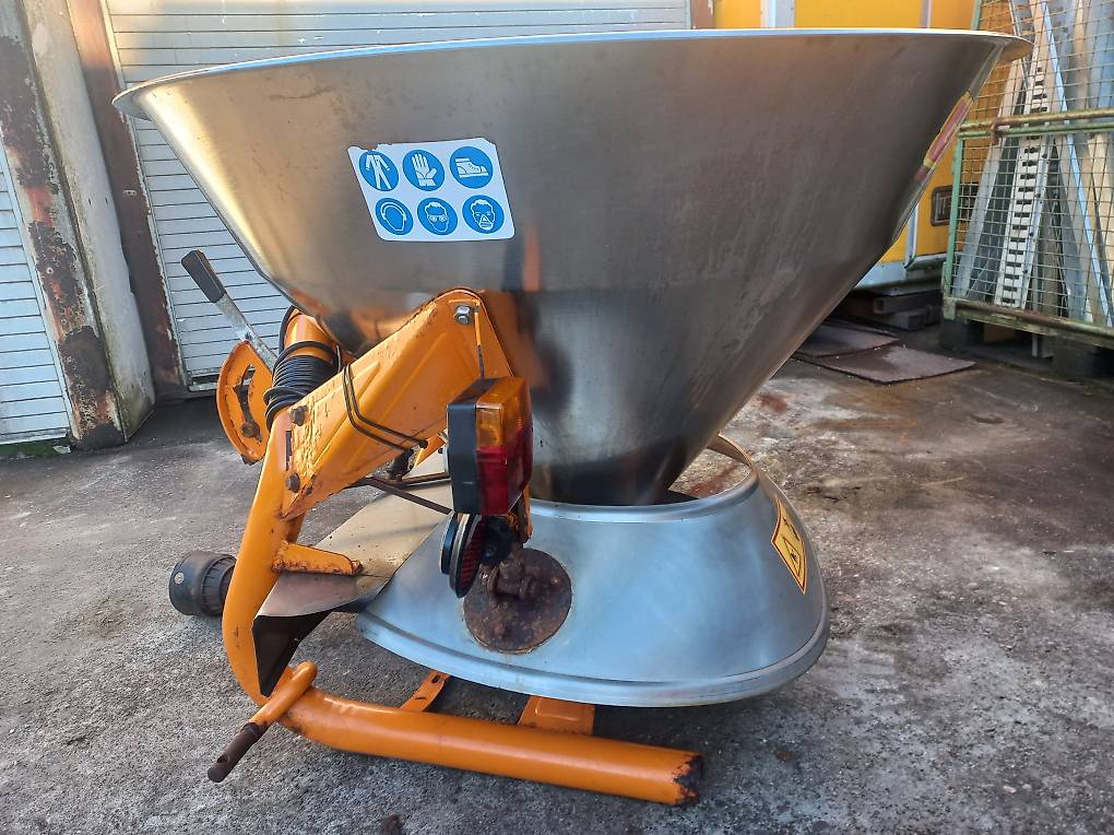 Salzstreuer Düngerstreuer GAMBERINI 240 mit Inox - Trichter