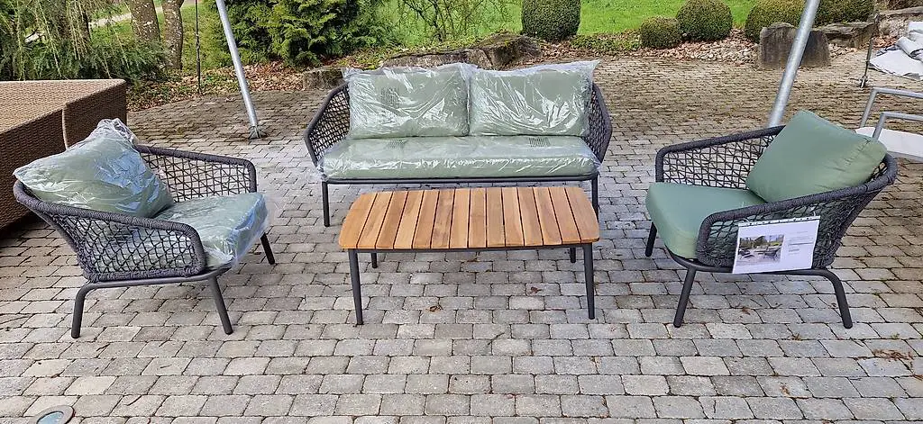 Gartenlounge neu mit 2 Sessel