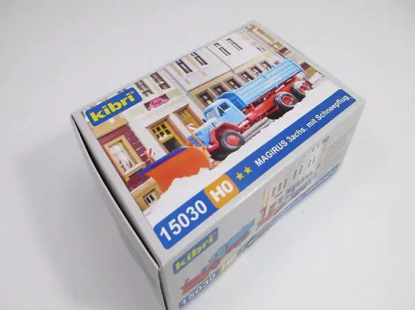 Kibri H0 15030 Magirus 3achs. mit Schneepflug
