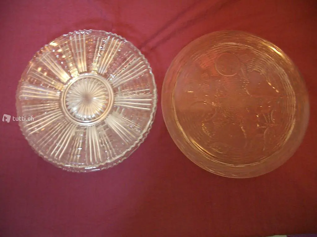 Tortenplatten aus Glas
