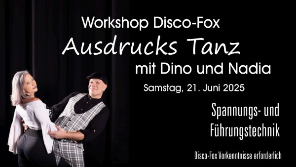 Workshop Disko-Fox Ausdrucks Tanz