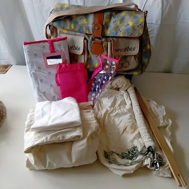 Original Kängurooh, Dondolo, Baby Hängematte, Wickeltasche