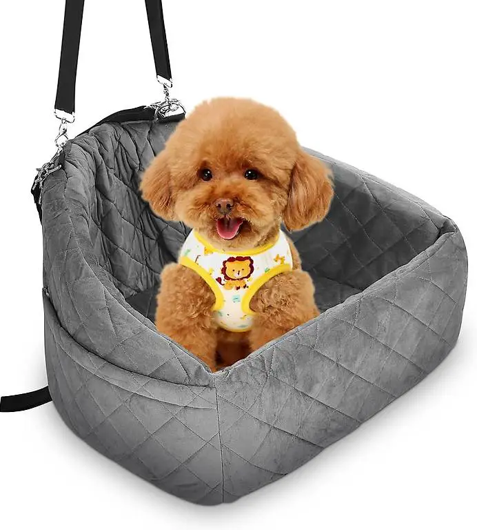 Hundesitz Auto Rückbank, Stabiler Hunde Autositz Hundebox mi