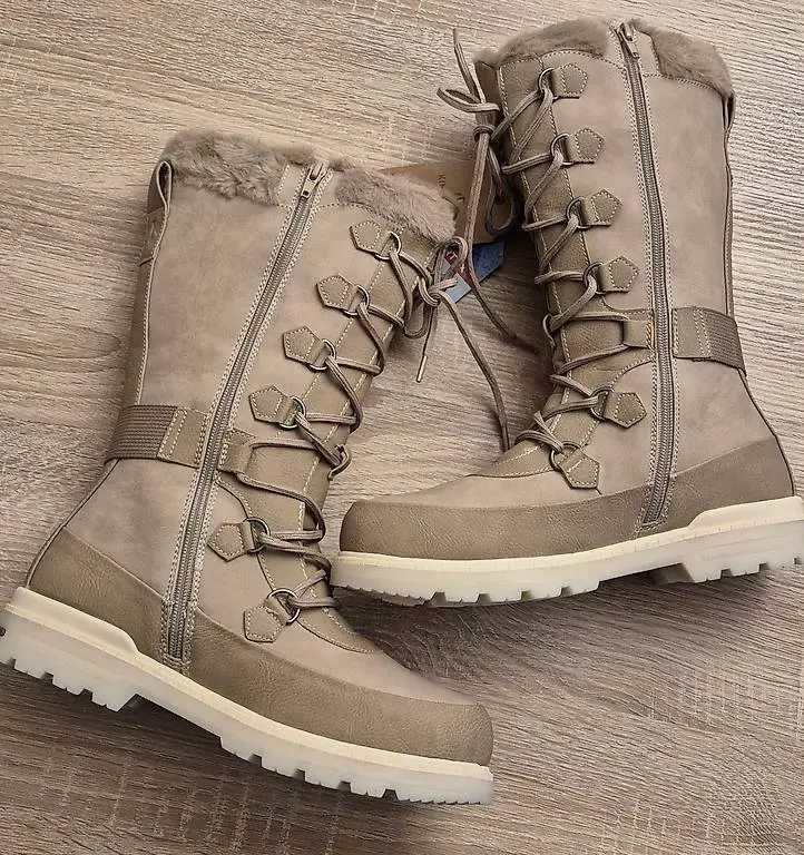 KIMBERFEEL Schneestiefel Beige/ NP 180.-