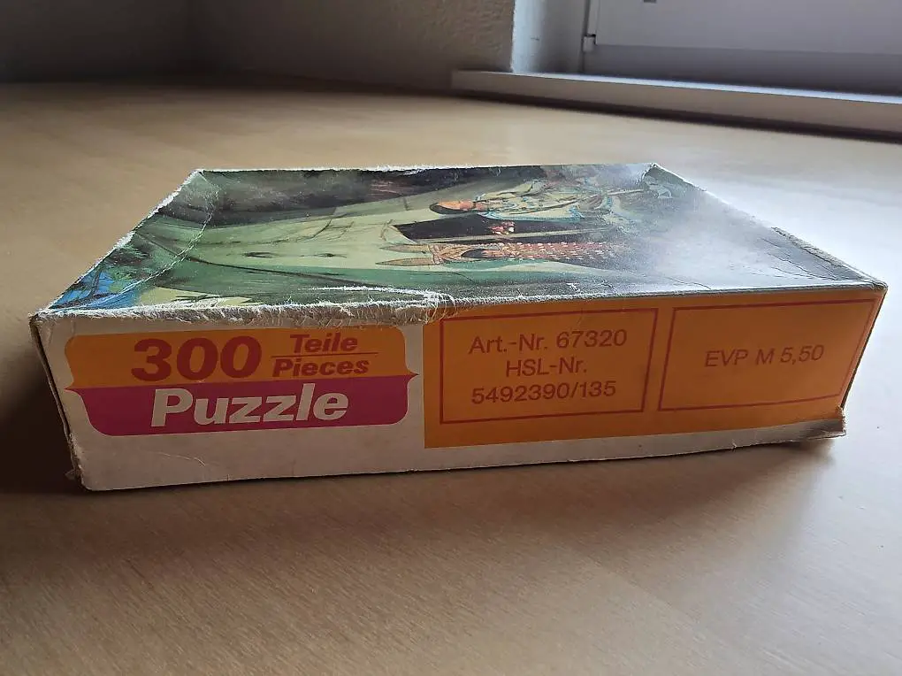 Puzzle aus DDR Zeit"Indianer"