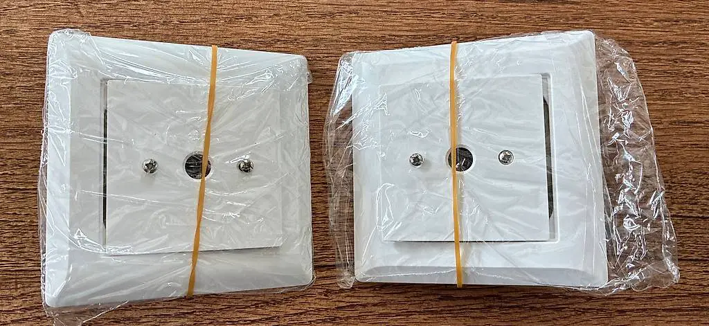 2 Stück UP Durchgangsdosen Grösse I