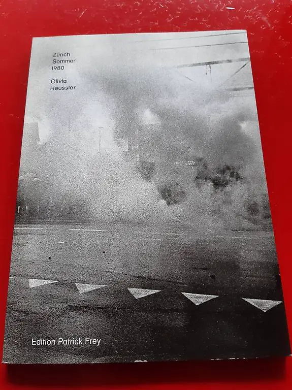Zürich Sommer 1980, Fotobuch schwarz- weiss