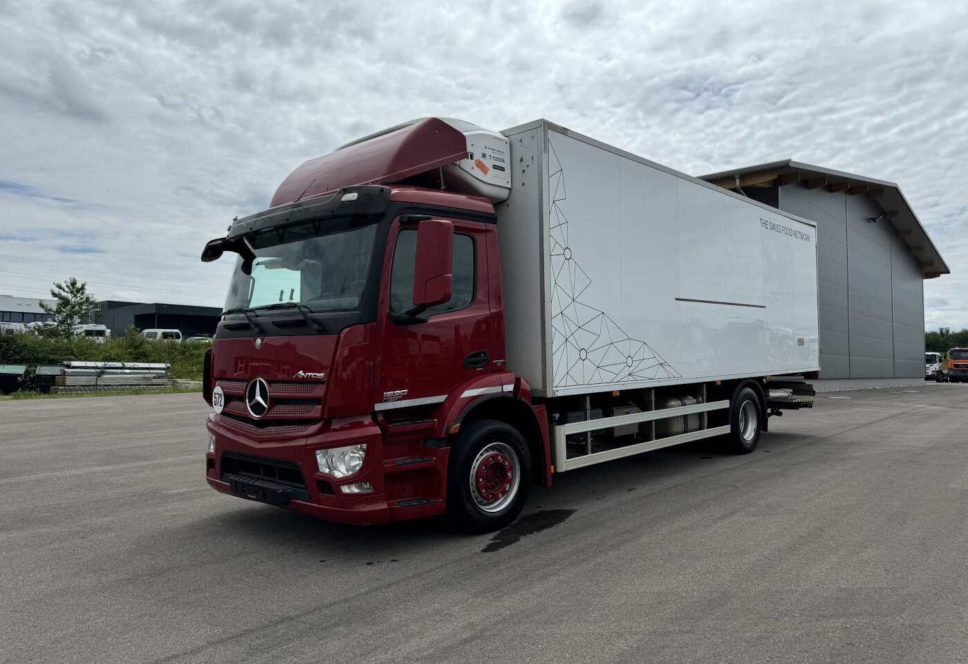 mercedes-benz, antos 1830 4x2 tkk/hb, kühlfahrzeug
