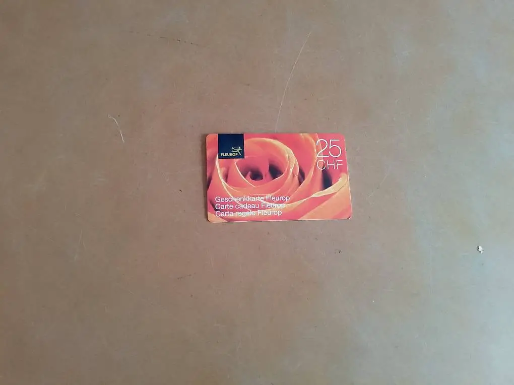 4 Fleurop Blumen Geschenkkarten