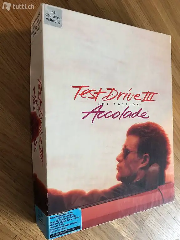 Test Drive III - Computerspiel - PC Game Rarität von 1990