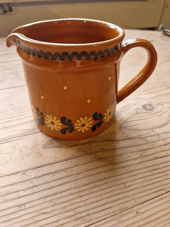 Kanne Krug Deko Blumen SF