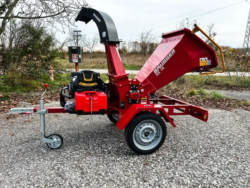 Brugger HX14 Häcksler, Holzhäcksler mit Strassenzulassung