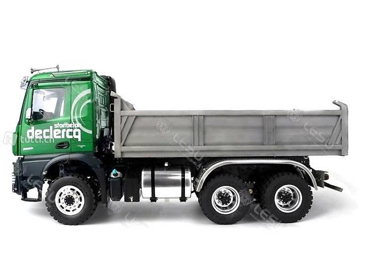  Lesu Muldenkipper Chassis 6×6, 1:14, aufgebaut, A-RTF-Set