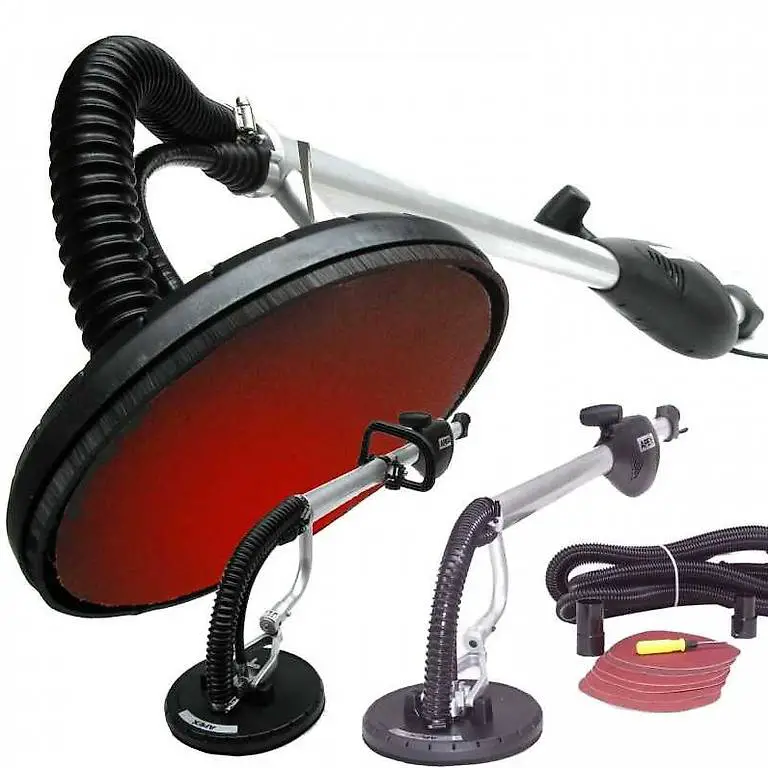 Trockenbauschleifer 850W + 6 Schleifscheiben + Handgriff