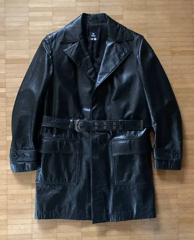 Ledermantel Versace Jeans Couture