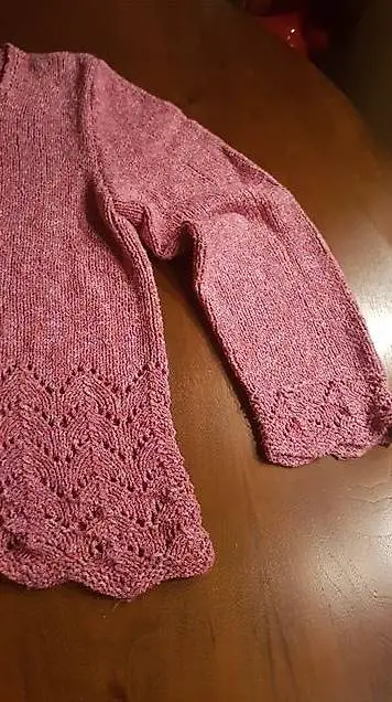 Damenpullover, handgestrickt, Grösse 40