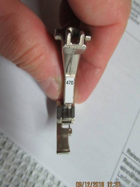  Nähfuss für Bernina Nähmaschine, Overlook Fuss