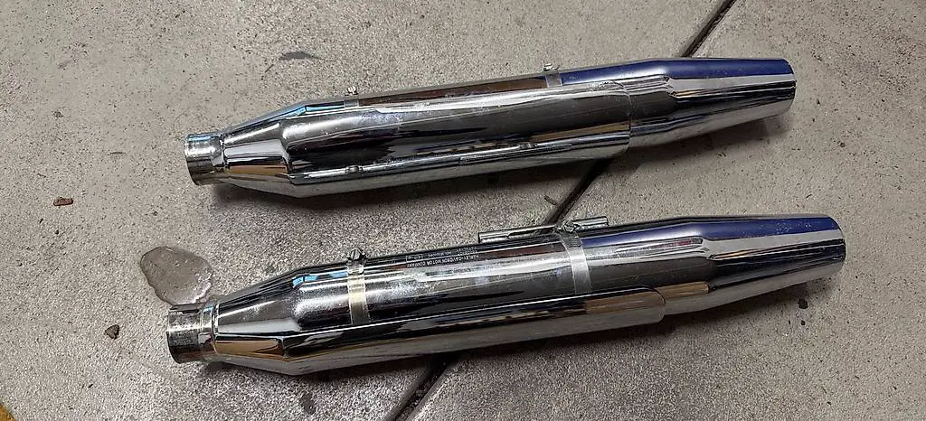 Harley Davidson Auspuff Endtopf EURO 4 FÜR Dyna FXD