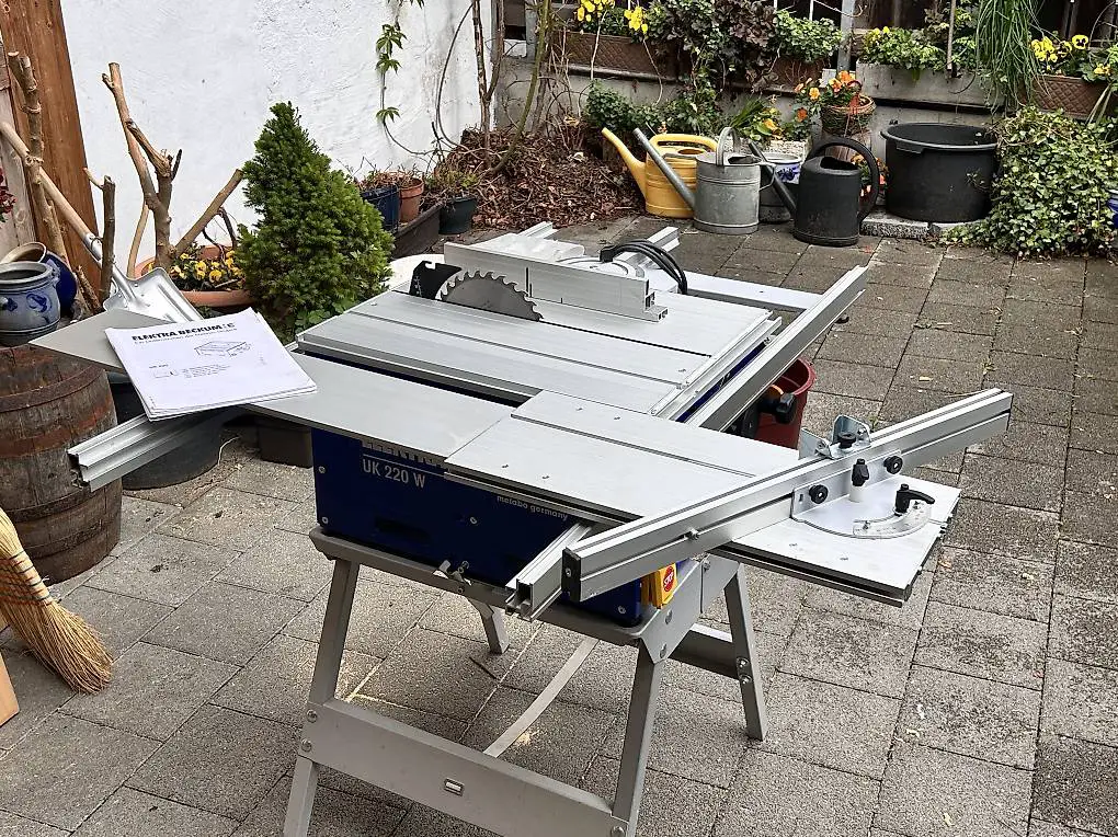 Tischkreissäge Kreissäge Schebetisch Metabo /Elektra Beckum