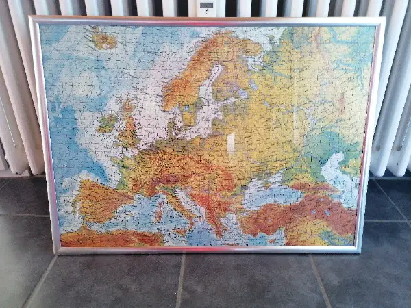 Puzzle Bild "Alte Europa Karte"