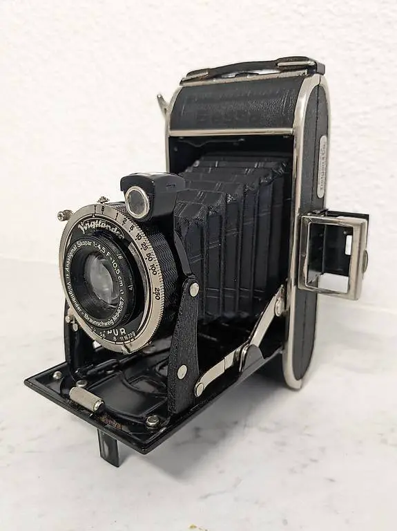 Sammlerstück - Rollfilmkamera "Voigtländer Bessa"