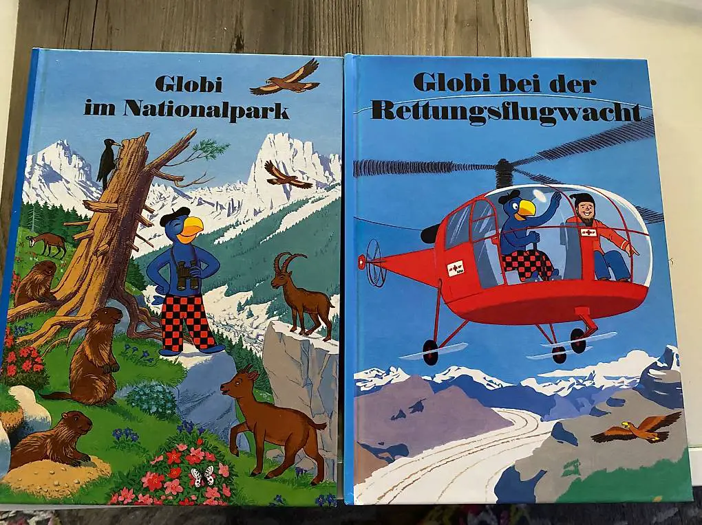 Globi Bücher 2 Stk